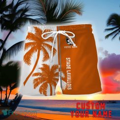 Stade Lavallois Coconut Pattern Hawaiian Shirt And Shorts Personalized Name Unique Gift For Summer Product Photo 2