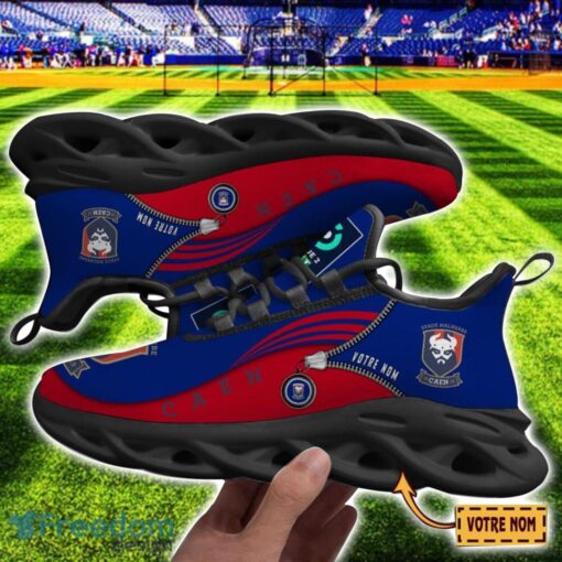 Stade Malherbe Caen Max Soul Shoes Personalized Name Sneakers For Fans Product Photo 2