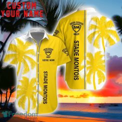 Stade Montois Rugby Coconut Pattern Hawaiian Shirt And Shorts Personalized Name Unique Gift For Summer