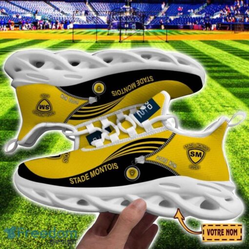 Stade Montois Rugby Max Soul Shoes Personalized Name Sneakers For Fans Product Photo 1