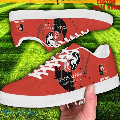 Stade Rennais FC L1 Custom Name Unique Gift Low Top Skate Shoes Gifts For Fans Product Photo 2