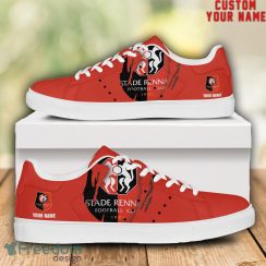 Stade Rennais FC L1 Custom Name Unique Gift Low Top Skate Shoes Gifts For Fans Product Photo 1