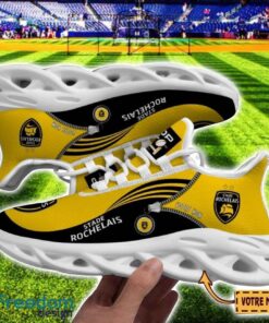 Stade Rochelais Max Soul Shoes Personalized Name Sneakers For Fans Product Photo 1