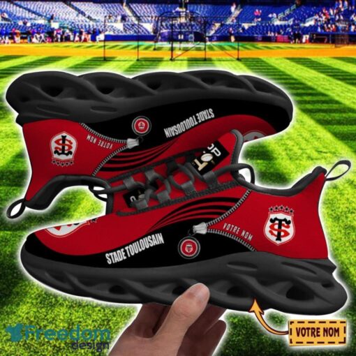 Stade Toulousain Max Soul Shoes Personalized Name Sneakers For Fans Product Photo 2