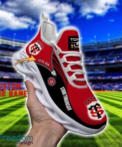 Stade Toulousain Max Soul Shoes Personalized Name Sneakers For Fans Product Photo 3