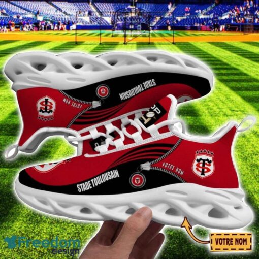 Stade Toulousain Max Soul Shoes Personalized Name Sneakers For Fans Product Photo 1