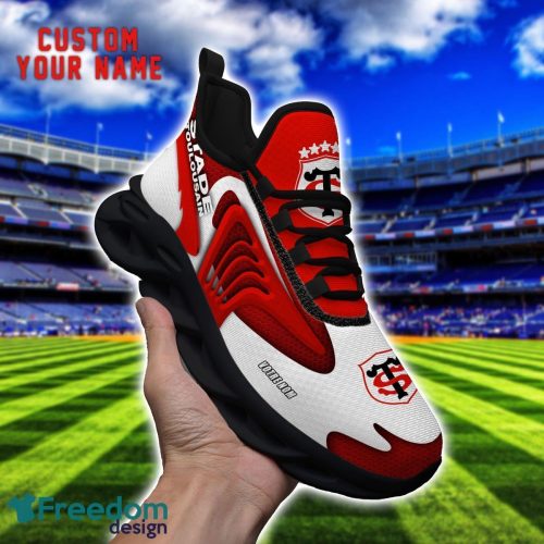 Stade Toulousain Sneakers Max Soul Shoes For Men And Women Custom Name Team Gift Product Photo 2