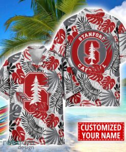 Stanford Cardinal Aloha Hawaiian Shirt Custom Name Summer Gift Holiday Team Shirt