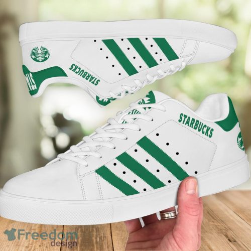 Starbucks Coffee Low Top Skate Shoes For Men And Women Fans Gift Shoes Product Photo 2