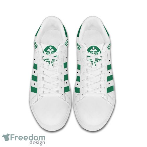 Starbucks Coffee Low Top Skate Shoes For Men And Women Fans Gift Shoes Product Photo 3