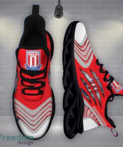 Stoke City F.C Sneakers Wolf Scratch Designs Max Soul Shoes Running Shoes Product Photo 2