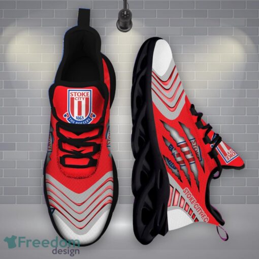 Stoke City F.C Sneakers Wolf Scratch Designs Max Soul Shoes Running Shoes Product Photo 2