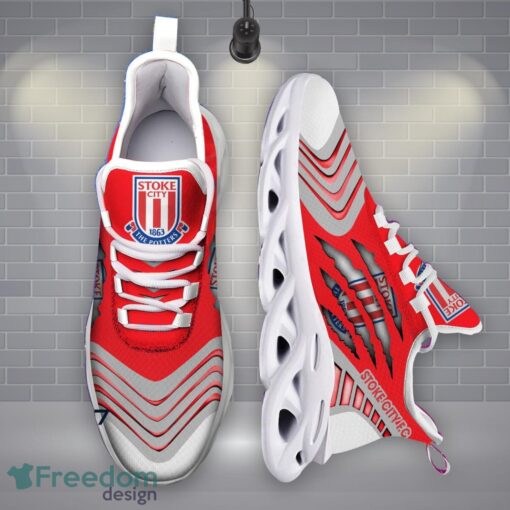 Stoke City F.C Sneakers Wolf Scratch Designs Max Soul Shoes Running Shoes Product Photo 1