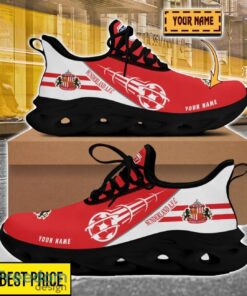 Sunderland A.F.C Custom Name Sneakers Limited Max Soul Shoes For Men Women Product Photo 2