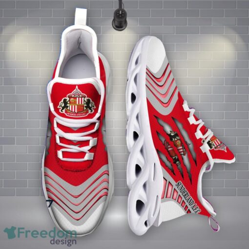 Sunderland A.F.C Sneakers Wolf Scratch Designs Max Soul Shoes Running Shoes Product Photo 1