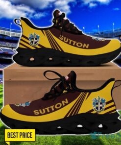 Sutton United Max Soul Sneakers Striped Men Women Limited Running Shoes Product Photo 2