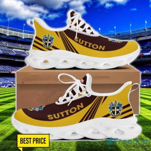 Sutton United Max Soul Sneakers Striped Men Women Limited Running Shoes Product Photo 1