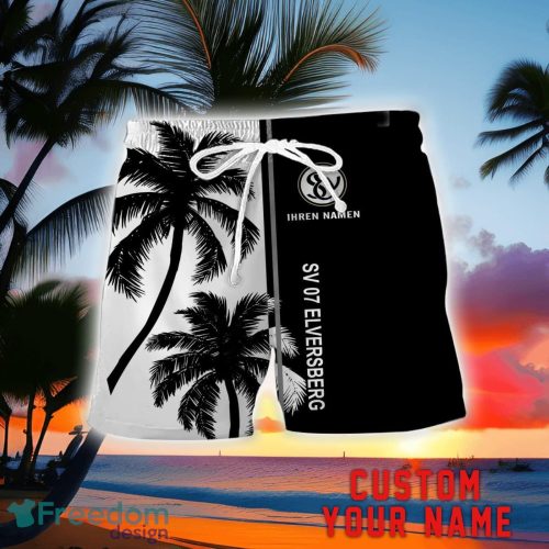 SV 07 Elversberg Coconut Pattern Hawaiian Shirt And Shorts Personalized Name Unique Gift For Summer Product Photo 2