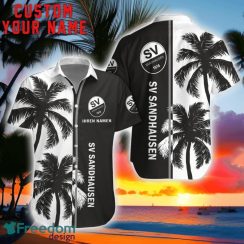 SV Sandhausen Coconut Pattern Hawaiian Shirt And Shorts Personalized Name Unique Gift For Summer Product Photo 1