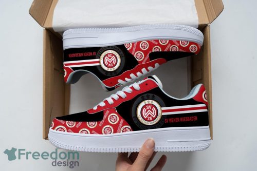 SV Wehen Wiesbaden Air Force Shoes For Fans AF1 Sneakers Product Photo 1