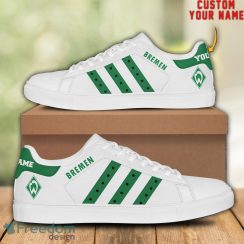 SV Werder Bremen BDLG Custom Name Unique Gift Low Top Skate Sneakers For Fans