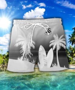 Swansea City A.F.C Combo Hawaiian Shirt And Shorts Surfboards Coconut Custom Name For Fans Product Photo 2