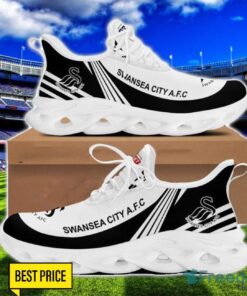 Swansea City A.F.C Max Soul Sneakers Striped Men Women Limited Running Shoes