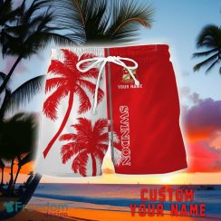 Swindon Town Coconut Pattern Hawaiian Shirt And Shorts Personalized Name Unique Gift For Summer Product Photo 2