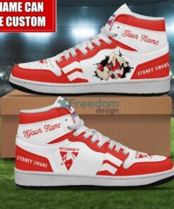 Sydney Swans Sneakers Custom Name Limited Air Jordan Hightop Shoes Men Women Gift