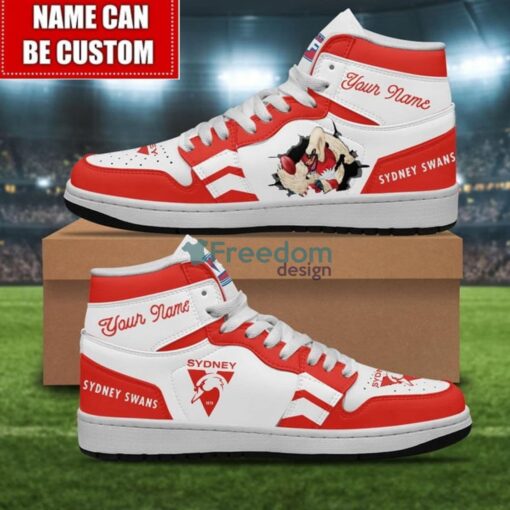 Sydney Swans Sneakers Custom Name Limited Air Jordan Hightop Shoes Men Women Gift Product Photo 1