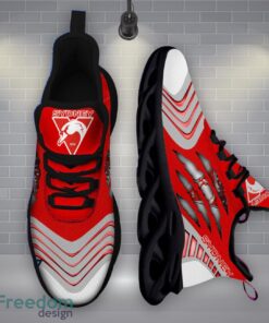 Sydney Swans Sneakers Wolf Scratch Designs Max Soul Shoes Running Shoes Product Photo 2