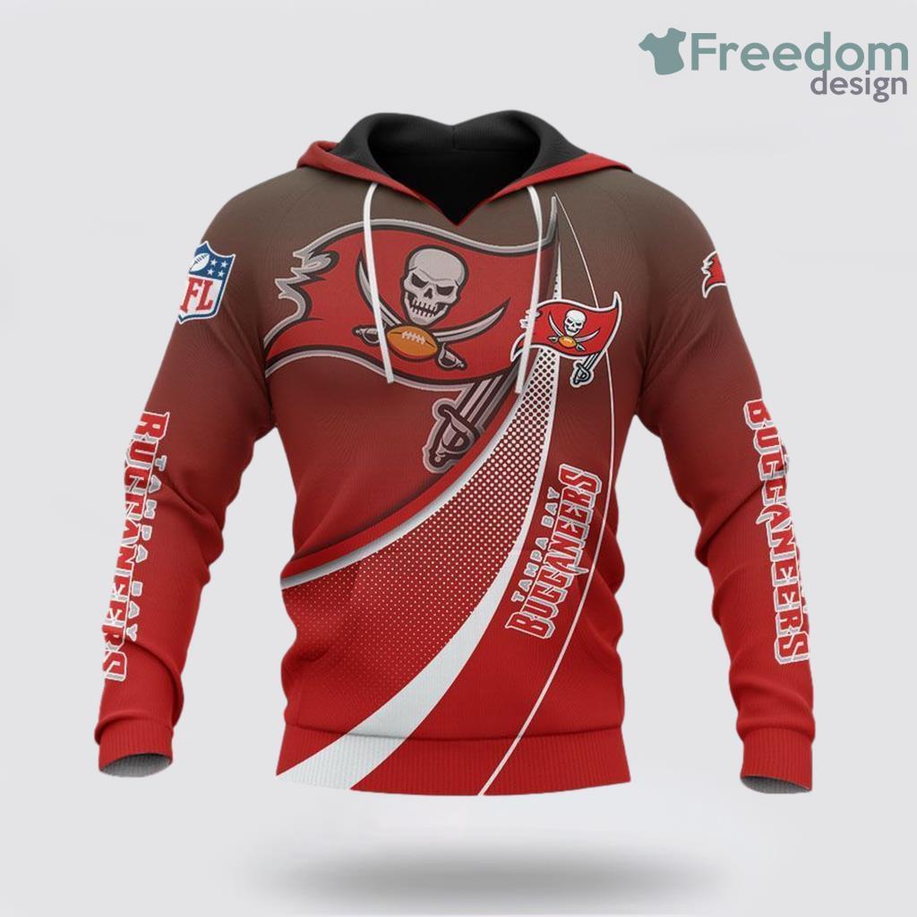 Tampa Bay Buccaneers Printed Nfl 3D Hoodie For Awesome Fans Product Photo 1