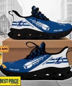 Tampa Bay Lightning Custom Name Sneakers Limited Max Soul Shoes For Men Women Product Photo 2