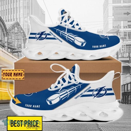 Tampa Bay Lightning Custom Name Sneakers Limited Max Soul Shoes For Men Women Product Photo 1