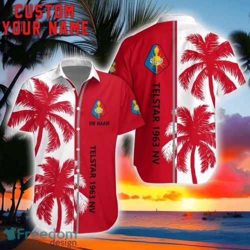 Telstar 1963 NV Coconut Pattern Hawaiian Shirt And Shorts Personalized Name Unique Gift For Summer Product Photo 1