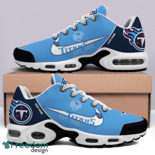 Tennessee Titans Est.1960 Custom Name Air Cushion Sneakers For Men And Women Product Photo 1