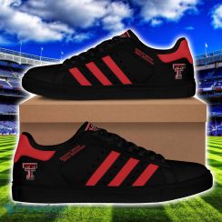 Texas Tech Red Raiders Football Low Top Skate Shoes For Men And Women Fans Gift Shoes