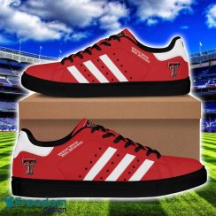 Texas Tech Red Raiders Football Low Top Skate Shoes Limited Version Gift Ideas For Fans Product Photo 3