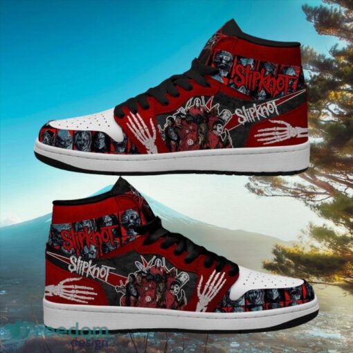 The Pain Here Comes Slipknot Air Jordan Hightop Shoes Product Photo 1