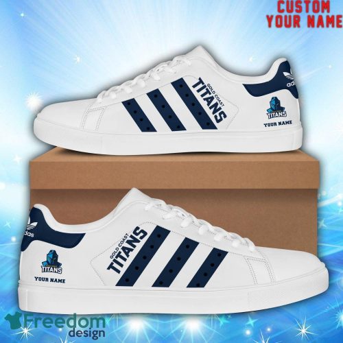 Titans NRL Custom Name Unique Gift New Low Top Skate Shoes Gifts For Fans Product Photo 1