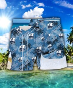 Toronto Argonauts 3D Hawaiian Shirt and Shorts Vinatge Tree Pattern Beach Shirt For Fans Product Photo 2