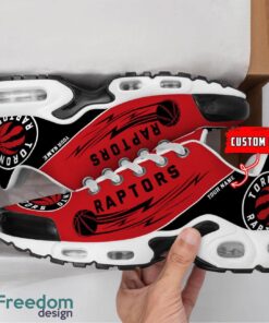 Toronto Raptors NBA Air Cushion Sports Shoes Custom Name TN Sneakers For Fans Product Photo 2