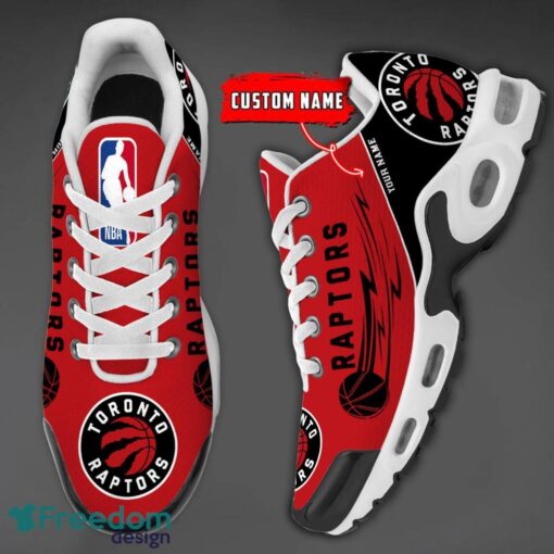 Toronto Raptors NBA Air Cushion Sports Shoes Custom Name TN Sneakers For Fans Product Photo 3