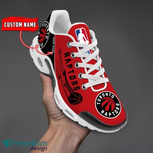 Toronto Raptors NBA Air Cushion Sports Shoes Custom Name TN Sneakers For Fans Product Photo 1