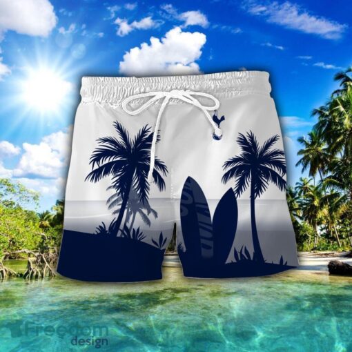 Tottenham Hotspur F.C Combo Hawaiian Shirt And Shorts Surfboards Coconut Custom Name For Fans Product Photo 2