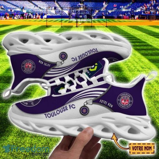 Toulouse Football Club Max Soul Shoes Personalized Name Sneakers For Fans Product Photo 1