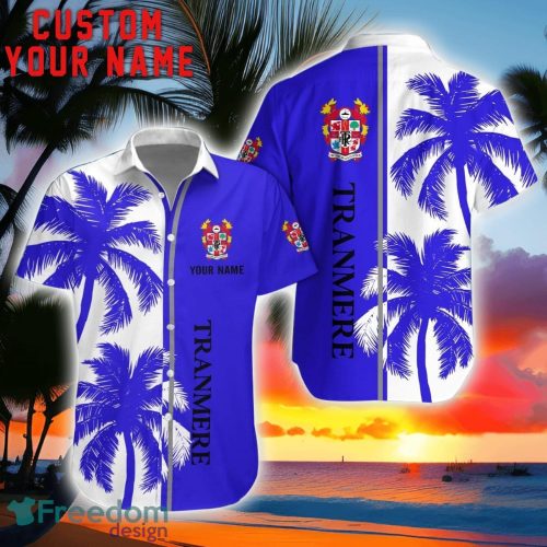 Tranmere Rovers Coconut Pattern Hawaiian Shirt And Shorts Personalized Name Unique Gift For Summer Product Photo 1