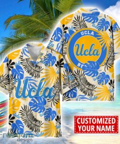 UCLA Bruins Aloha Hawaiian Shirt Custom Name Summer Gift Holiday Team Shirt