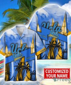 UCLA Bruins Hawaii Shirt Custom Name Sports Team Beach Shirt