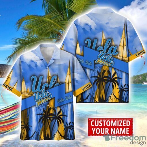 UCLA Bruins Hawaii Shirt Custom Name Sports Team Beach Shirt Product Photo 1